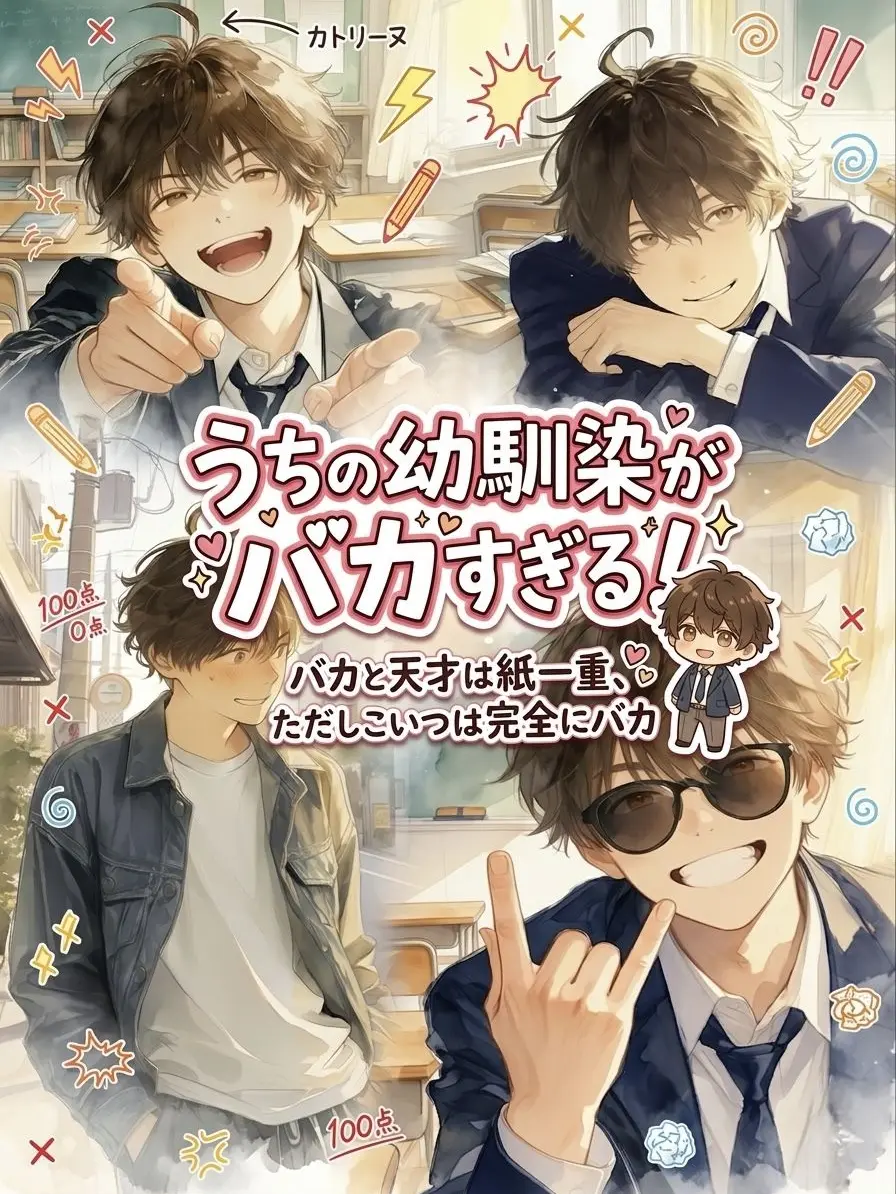 hakono_nakami의 うちの幼馴染がバカすぎる！