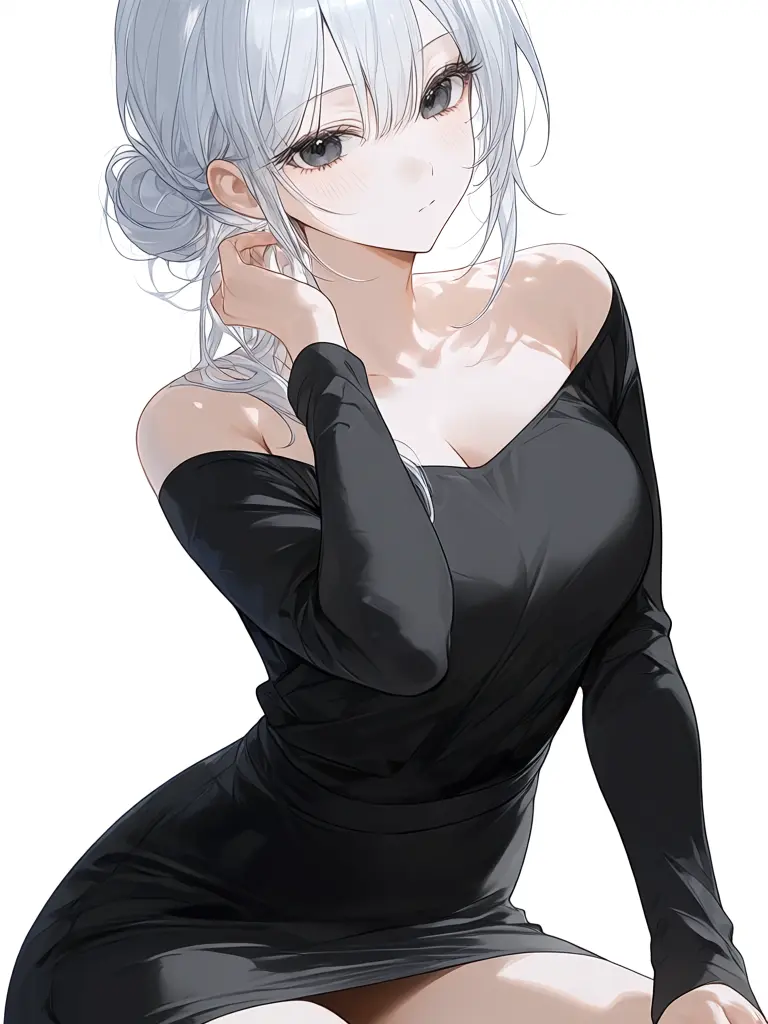 _Han_lov의 새하얀 그녀는, 무뚝뚝해 보인다?