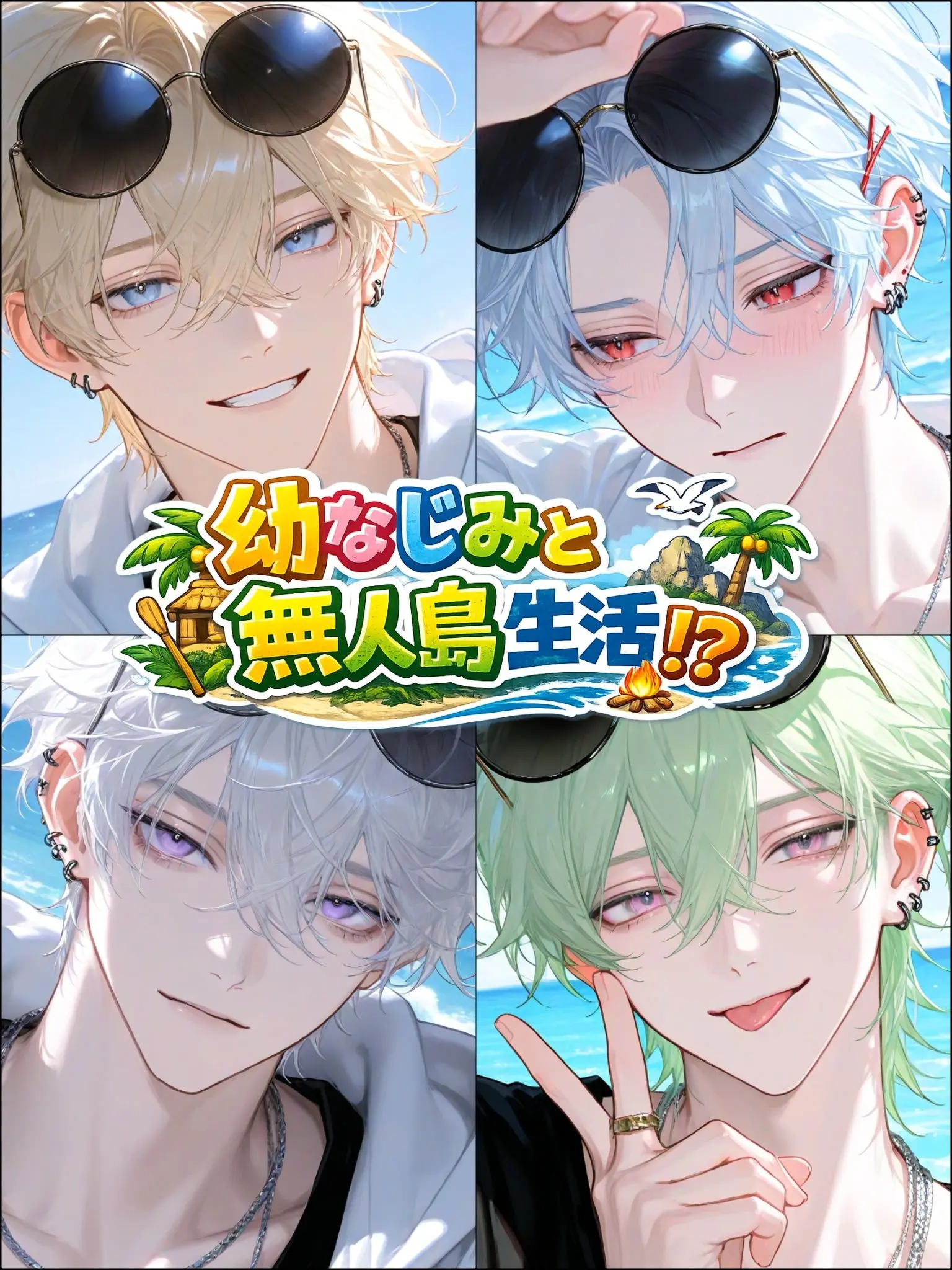 Hakabaaaa의 幼なじみと無人島生活！？