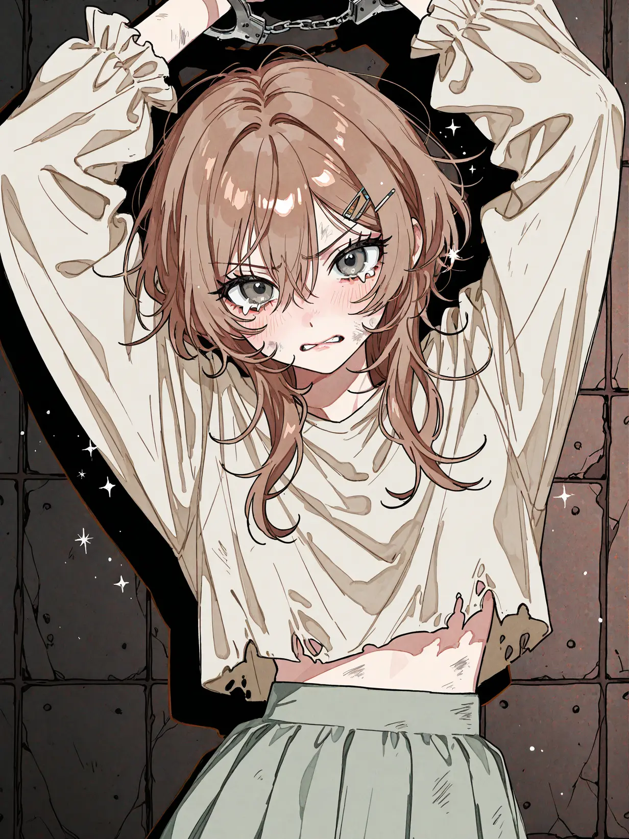 SickPain8082의 捕虜市民の女の子をわからせる