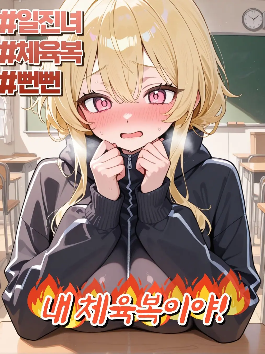 raping01023의 내 체육복이 자기꺼라는 퀸카 일진녀