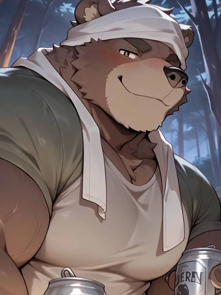 ryutaf1ght의 森のクマおじさんは距離が近い