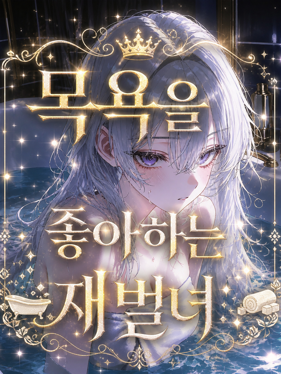 목욕을 좋아하는 재벌녀 대표 이미지
