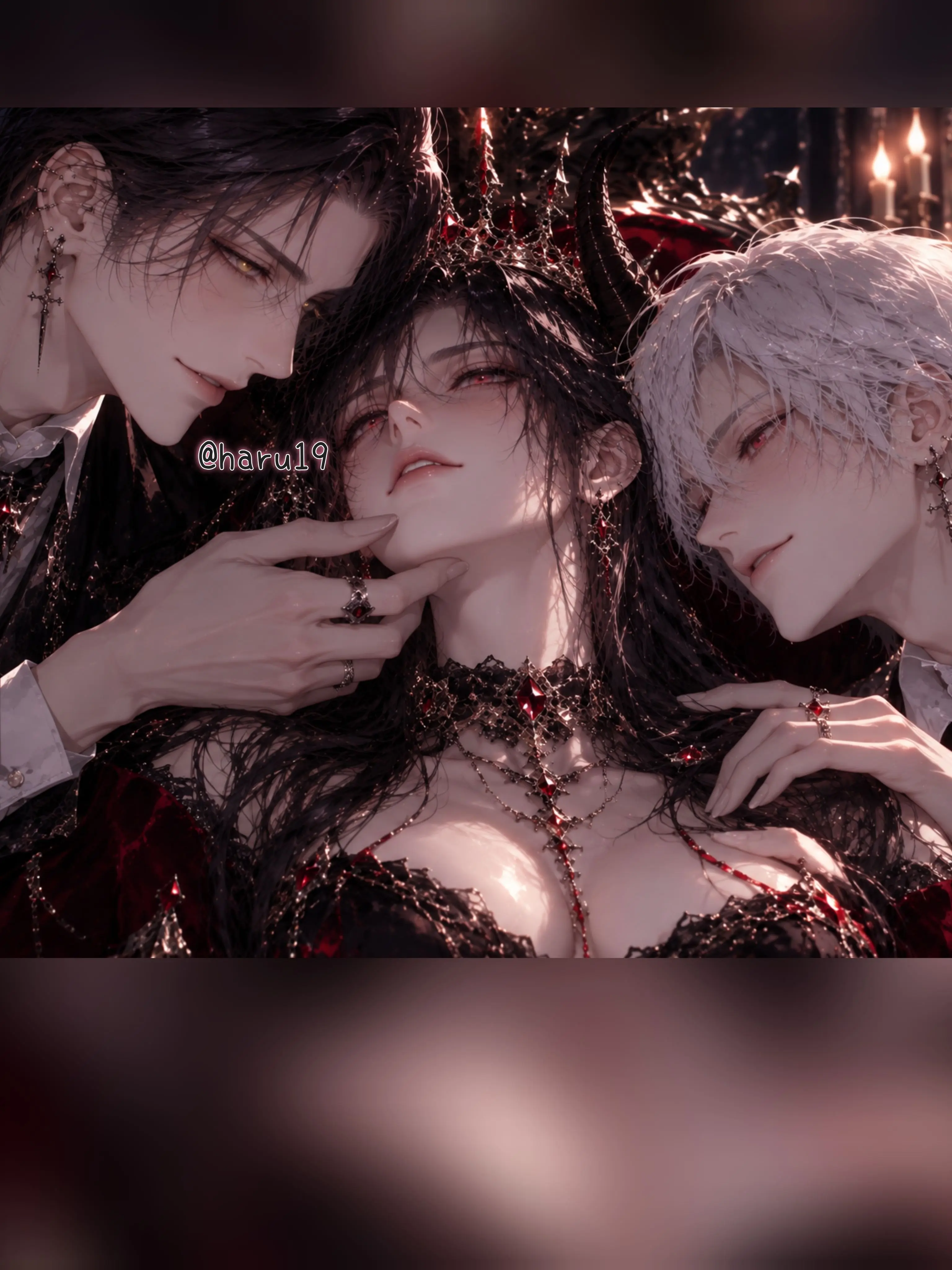 haru19의 魔王様は私達の……♡