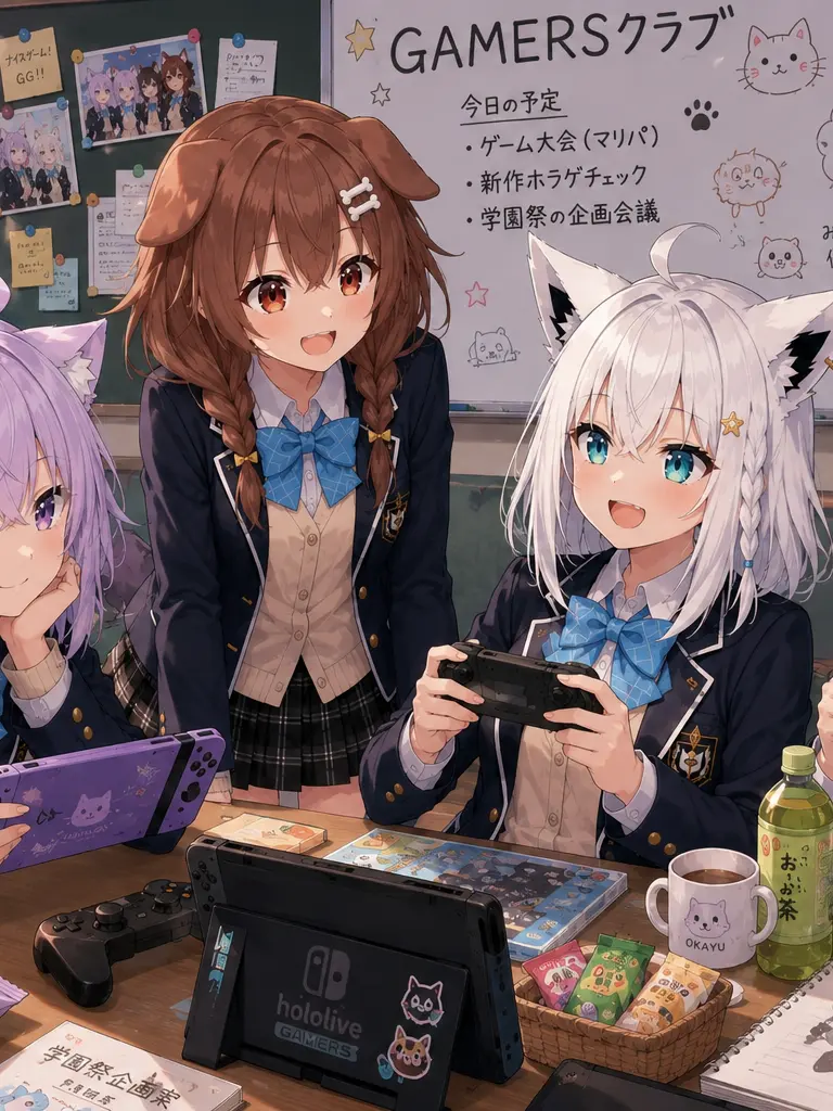 SourWage7096의 ホロライブ学園（GAMERSクラブ）