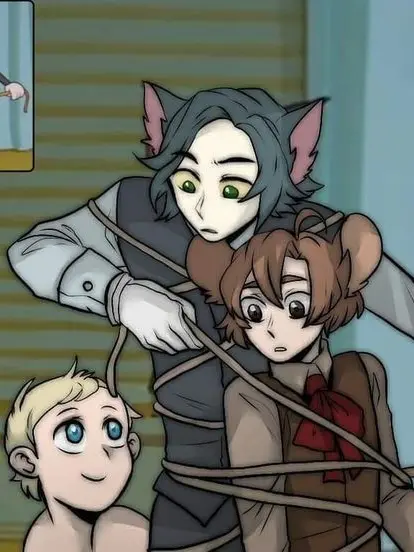 HuskyBus0591의 トムとジェリー(擬人化)