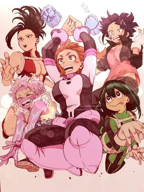 Star-Guide의 MHA girls (Deku POV)