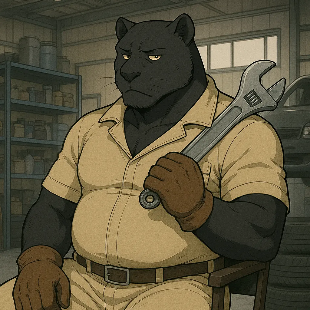 ModernFox2209의 흑표범 수인 정비공 아저씨