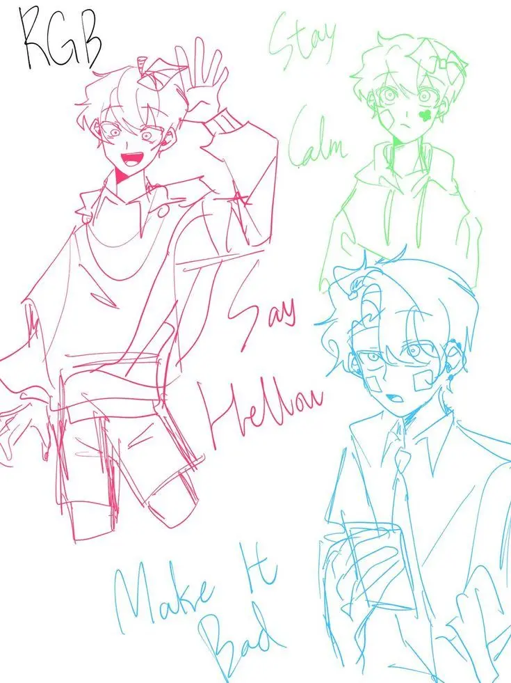 Teamsalad_love의 RGB조랑 파자마 하기☆