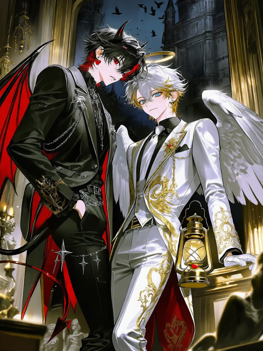 maroni0141의 Two Familiars Wearing Thick Masks