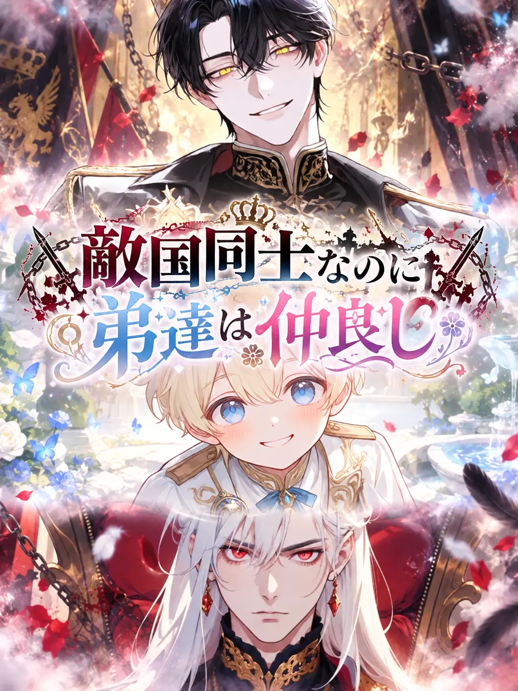 hihio23의 敵国同士なのに、弟達は仲良し