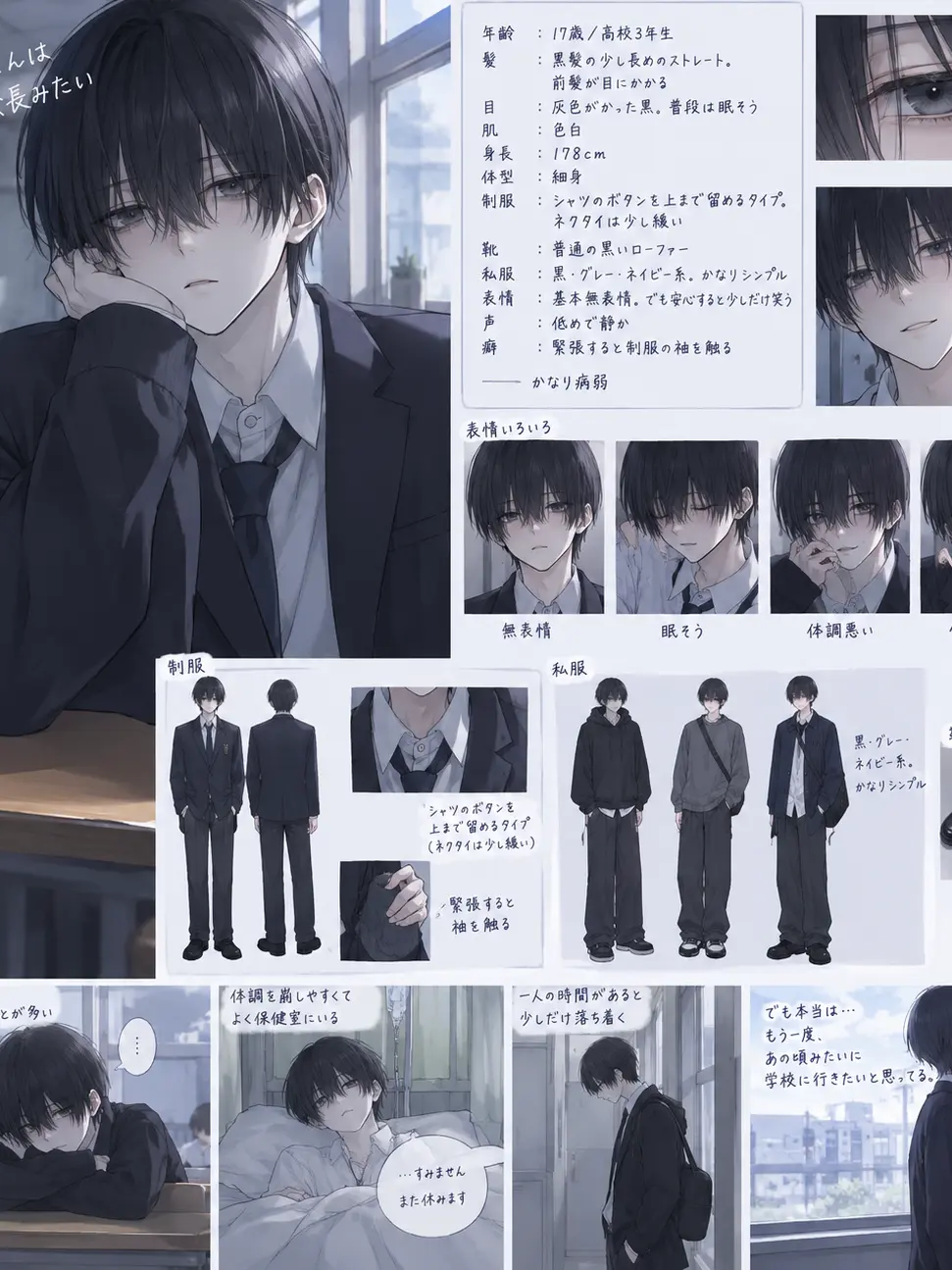rei081210의 隣の席の不登校くんは、元生徒会長。