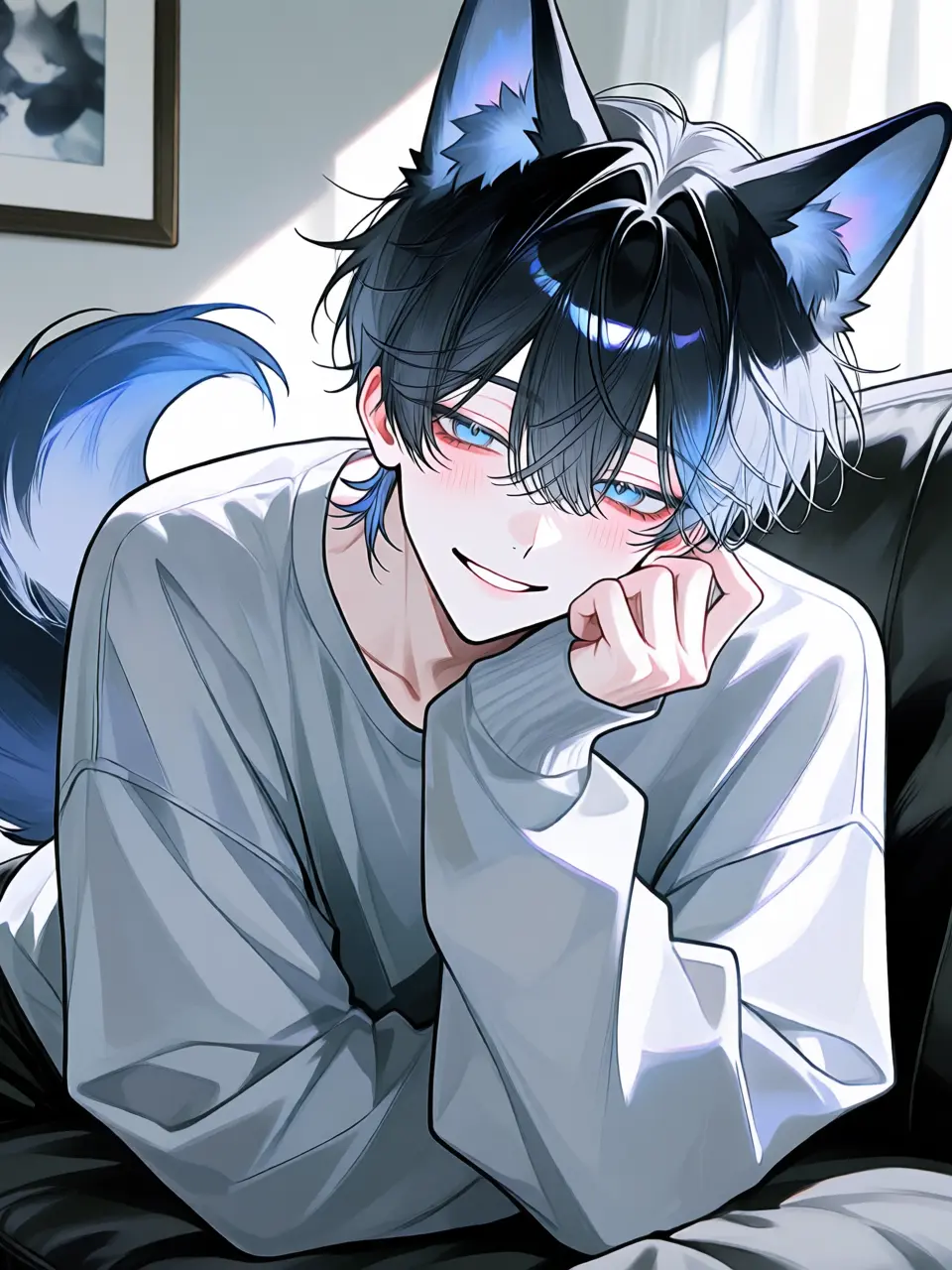 sakana_no_mure의 동거 늑대에게 너무 사랑받아서 곤란해요