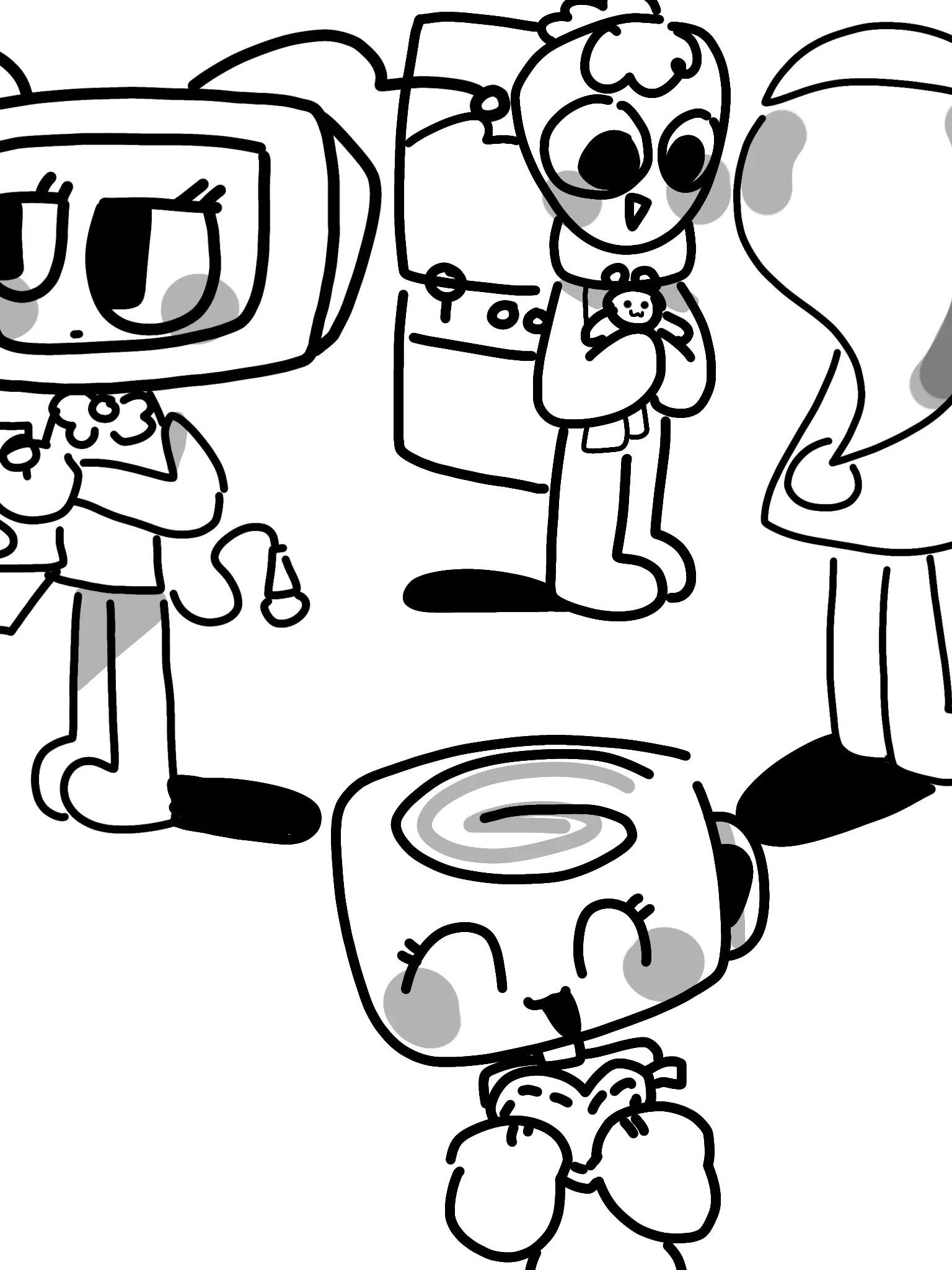 IronicVole5165의 인형뽑기하러간 메인들과{{user}}