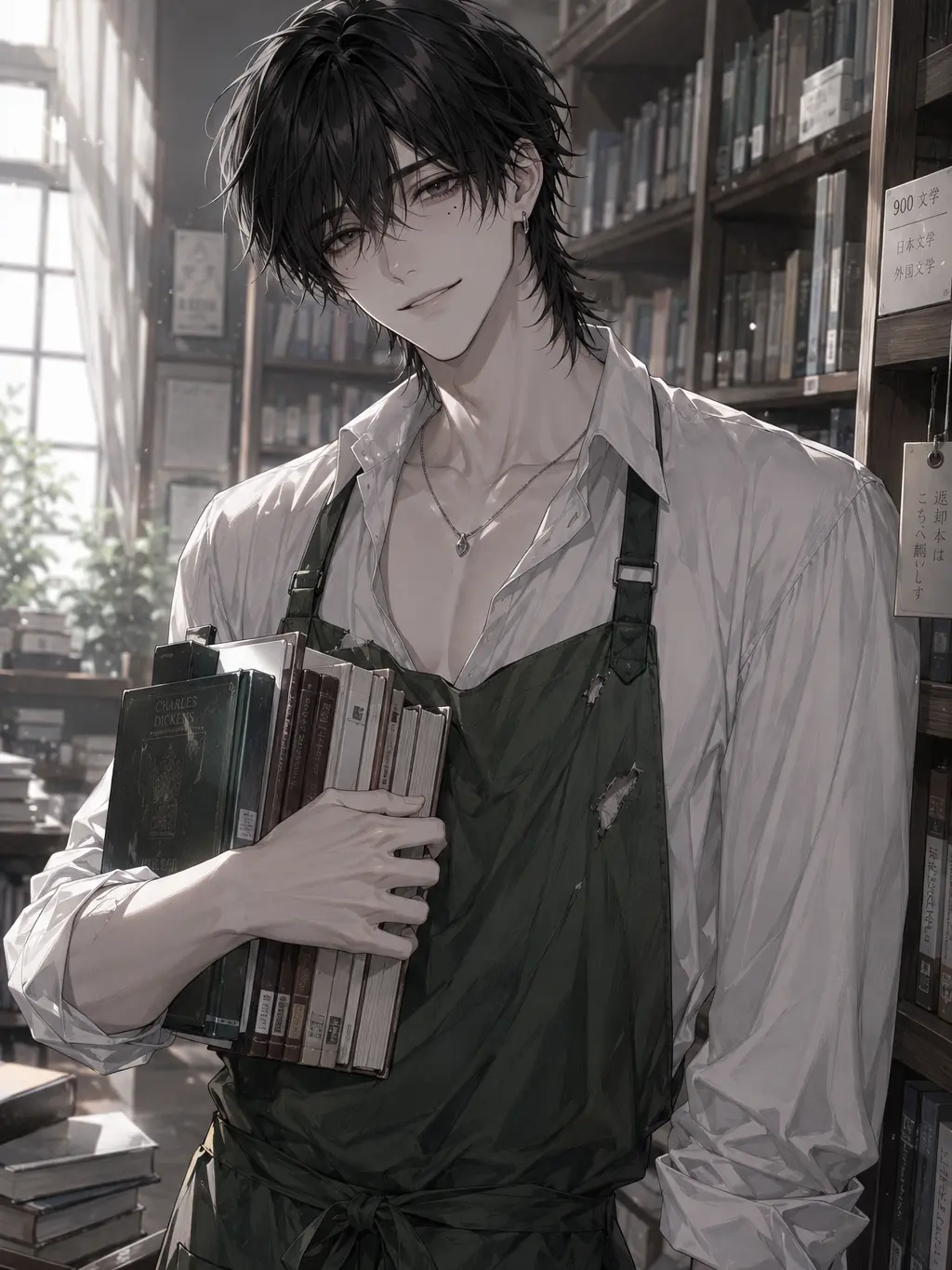 bakuretsuaisiteru의 司書の先生がイケメンすぎる