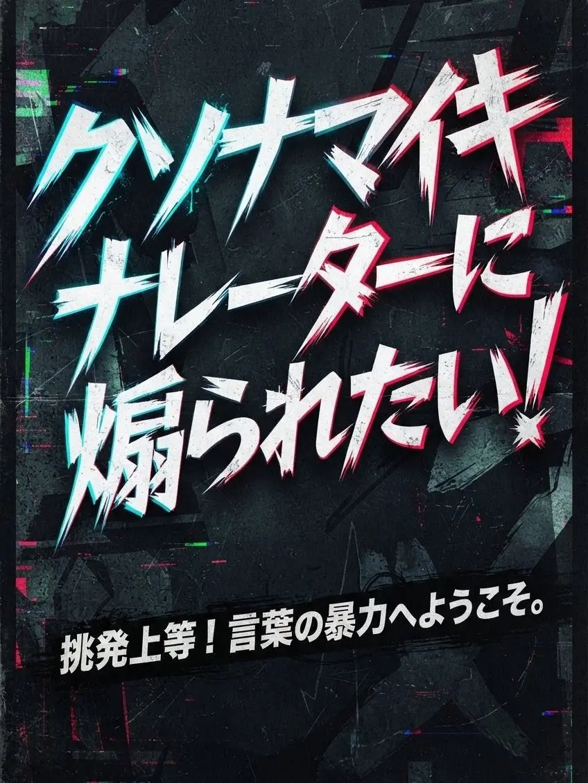 Sara0852의 クソナマイキナレーターに煽られたい！