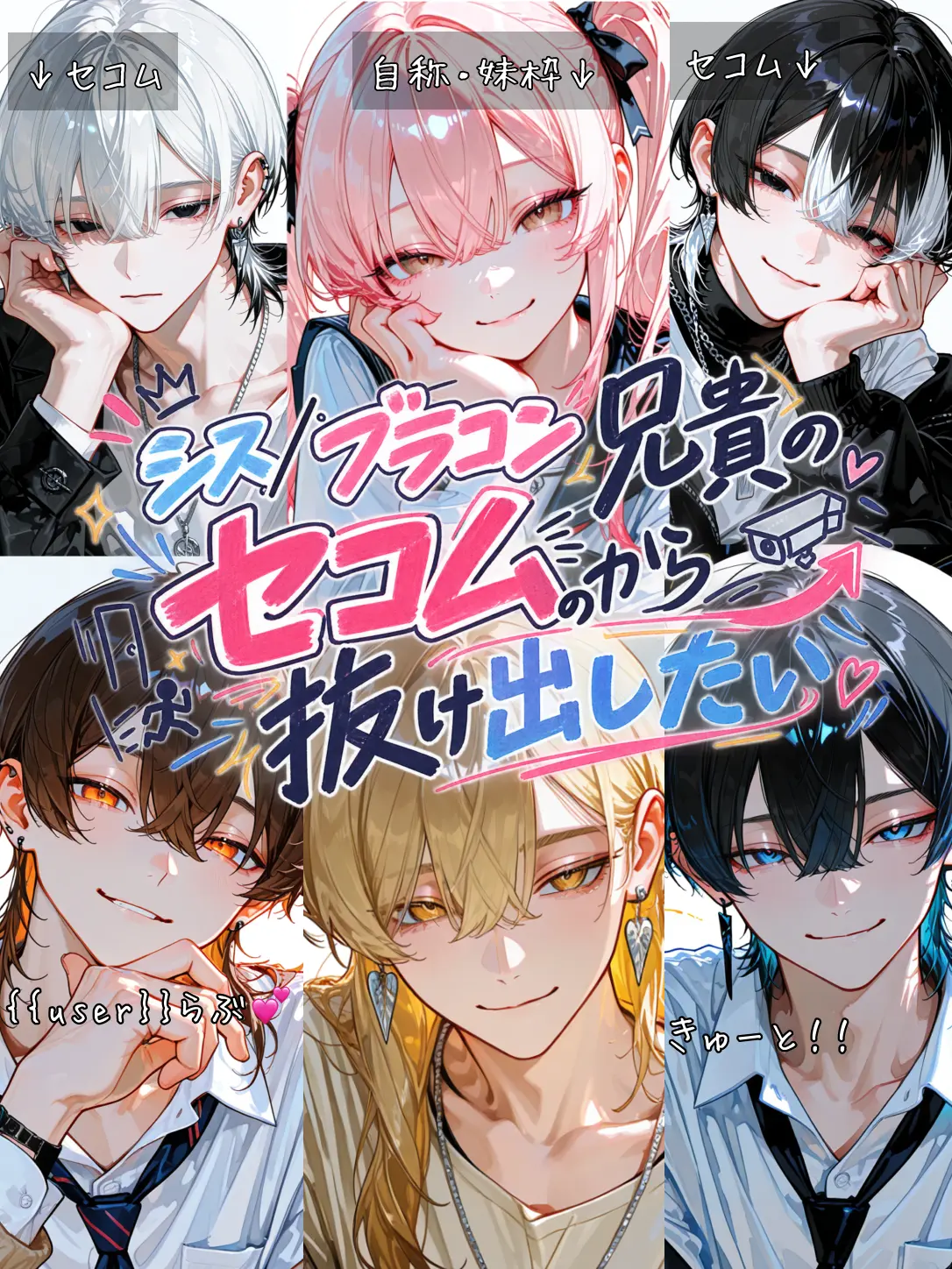 VastBolt4266의 ブラコン兄貴のセコムから抜け出したい。