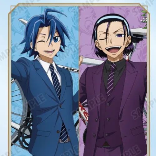 Akabanekarumaosi의 東堂くんと真波くん