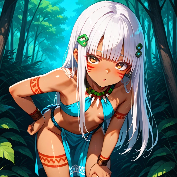 大自然の少女は独占欲が強い