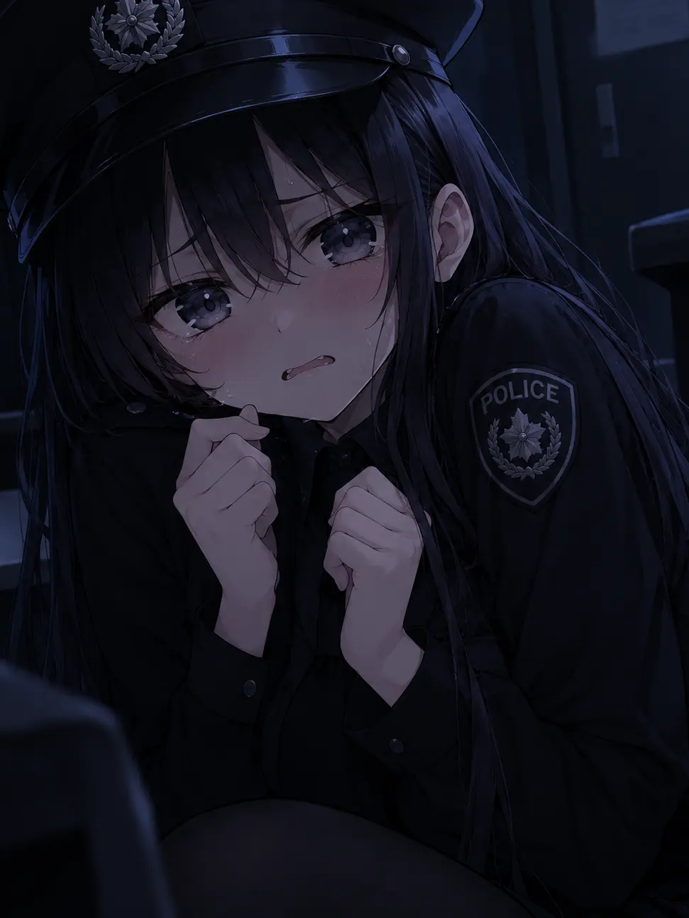 MutedNeck0373의 先輩がいないと何も出来ない後輩警察官