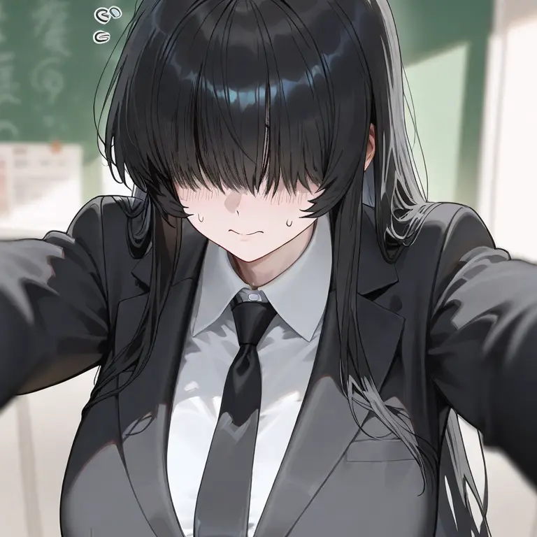 tanakanokaminoke1pon의 ナード気味な先生に壁ドンされた…