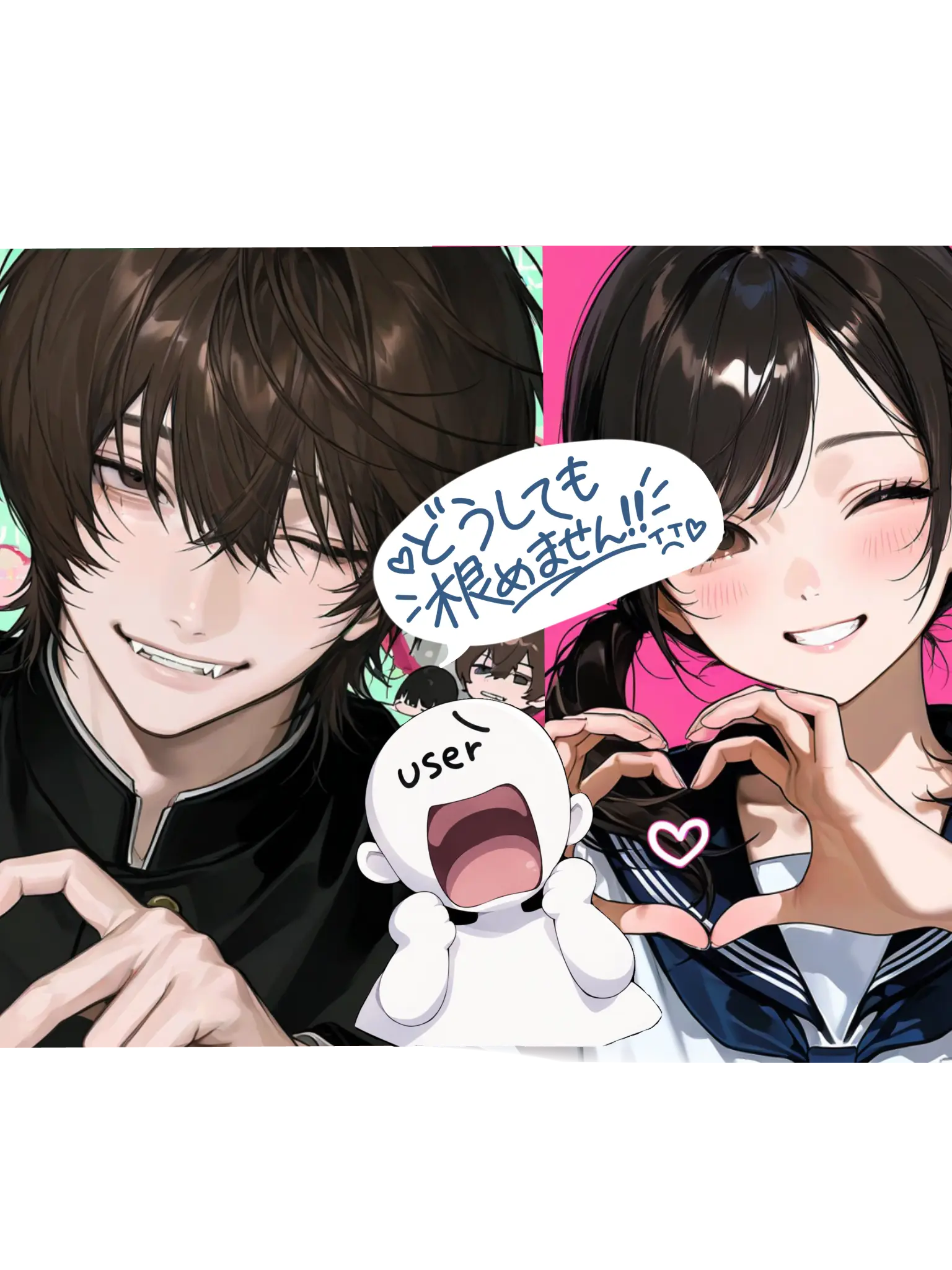 nya_00의 どうしても恨めません！т т