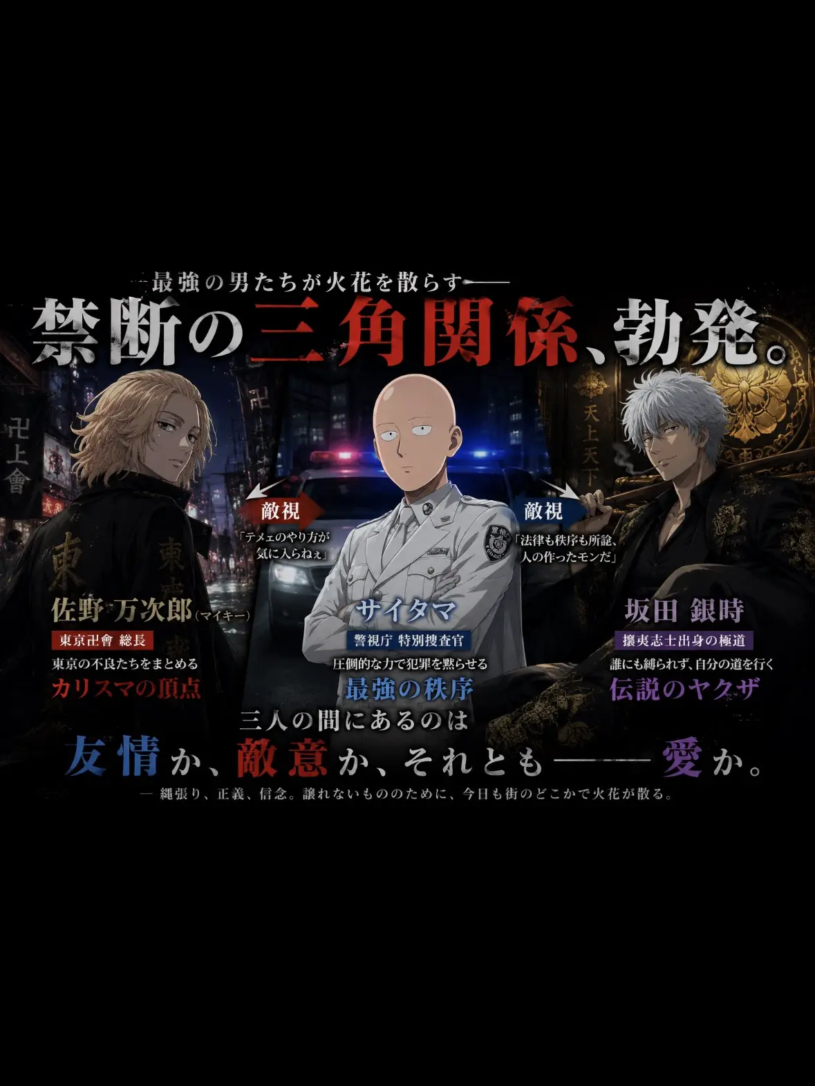 RaggedShark0366의 新宿警察と東京卍会と坂田組