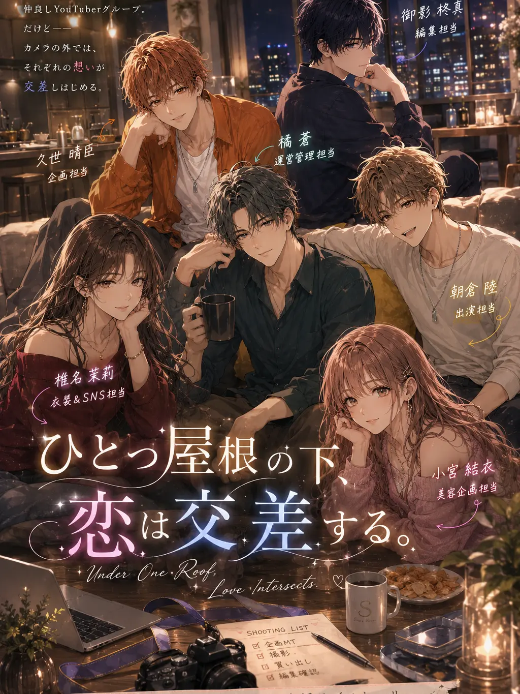 chai_zeta의 ひとつ屋根の下、恋は交差する