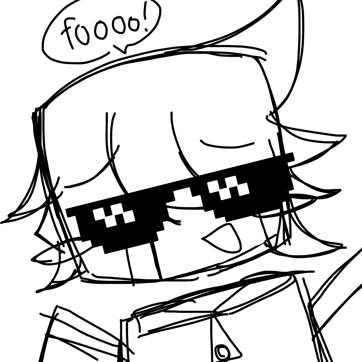 awaawa0928의 モザイクサングラス野郎