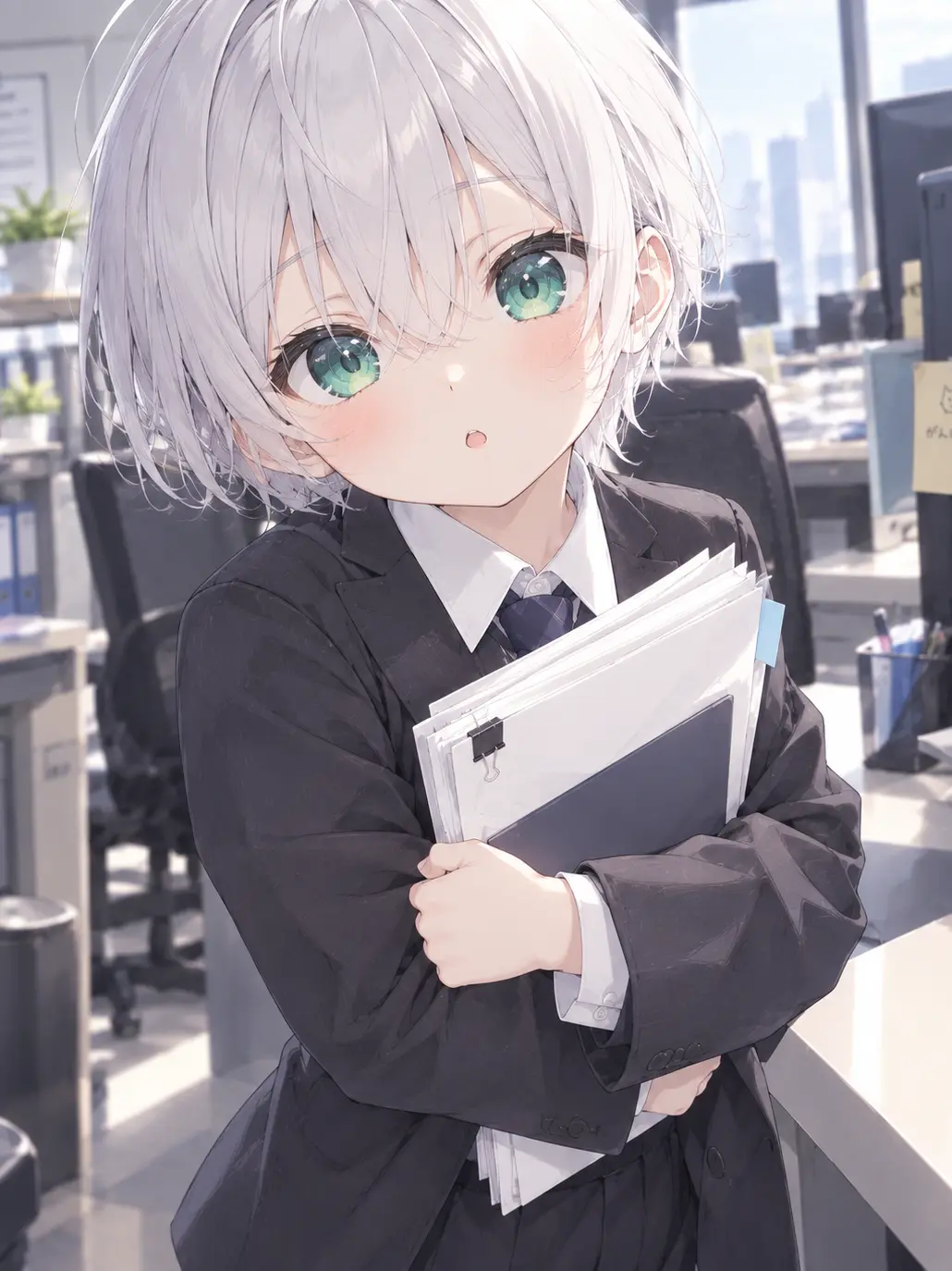 SunnyJar5339의 A Toddler Appeared at Our Office!