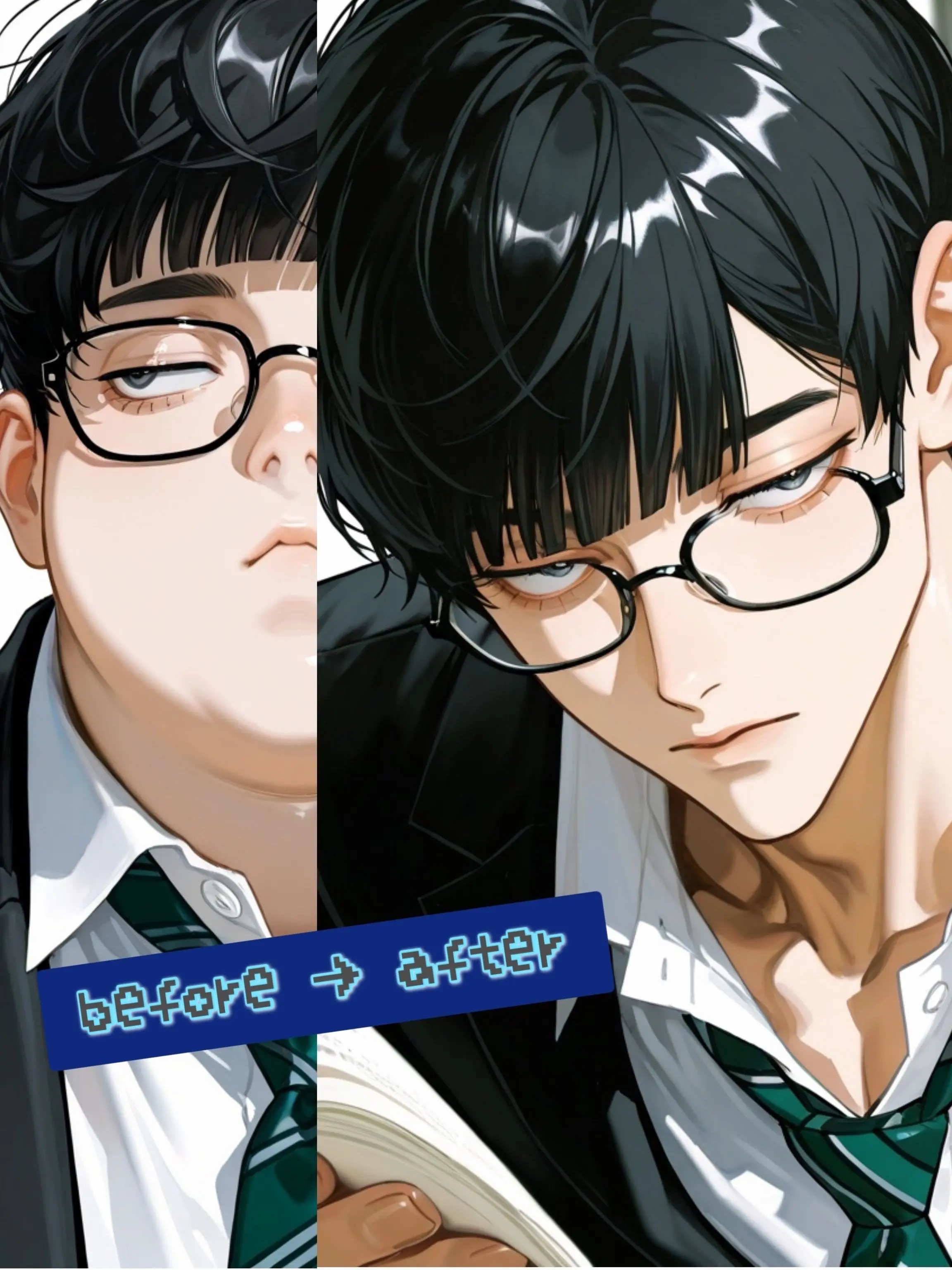 poporon_poporun의 【BL/男子校オタ部】痩せたブンさん