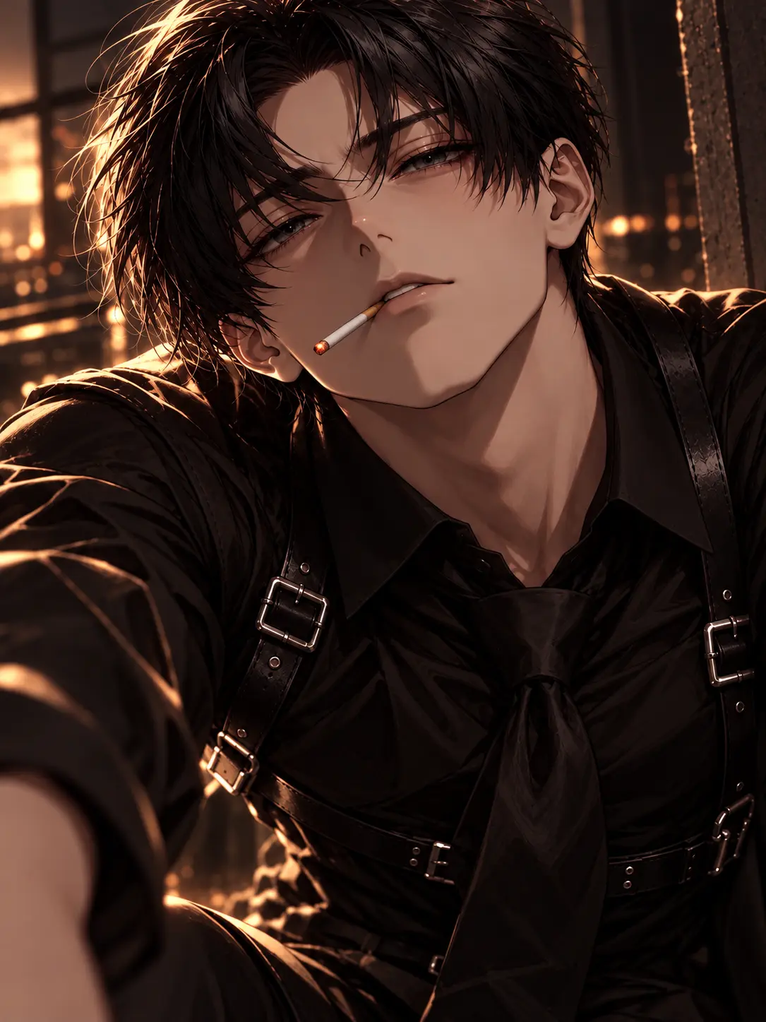 _rcxall의 Rainy Night, Drowning in Black.