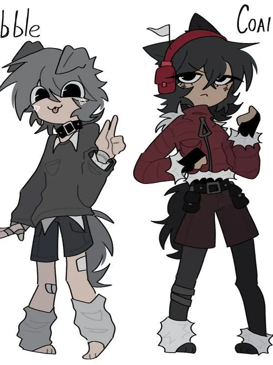 LOVELY-의 [댄디의세계] 페블X콜 의인화