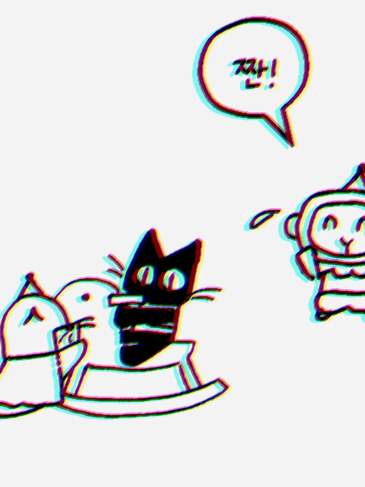 AngstyPrint4320의 볼 수 없는 네가 보인다.