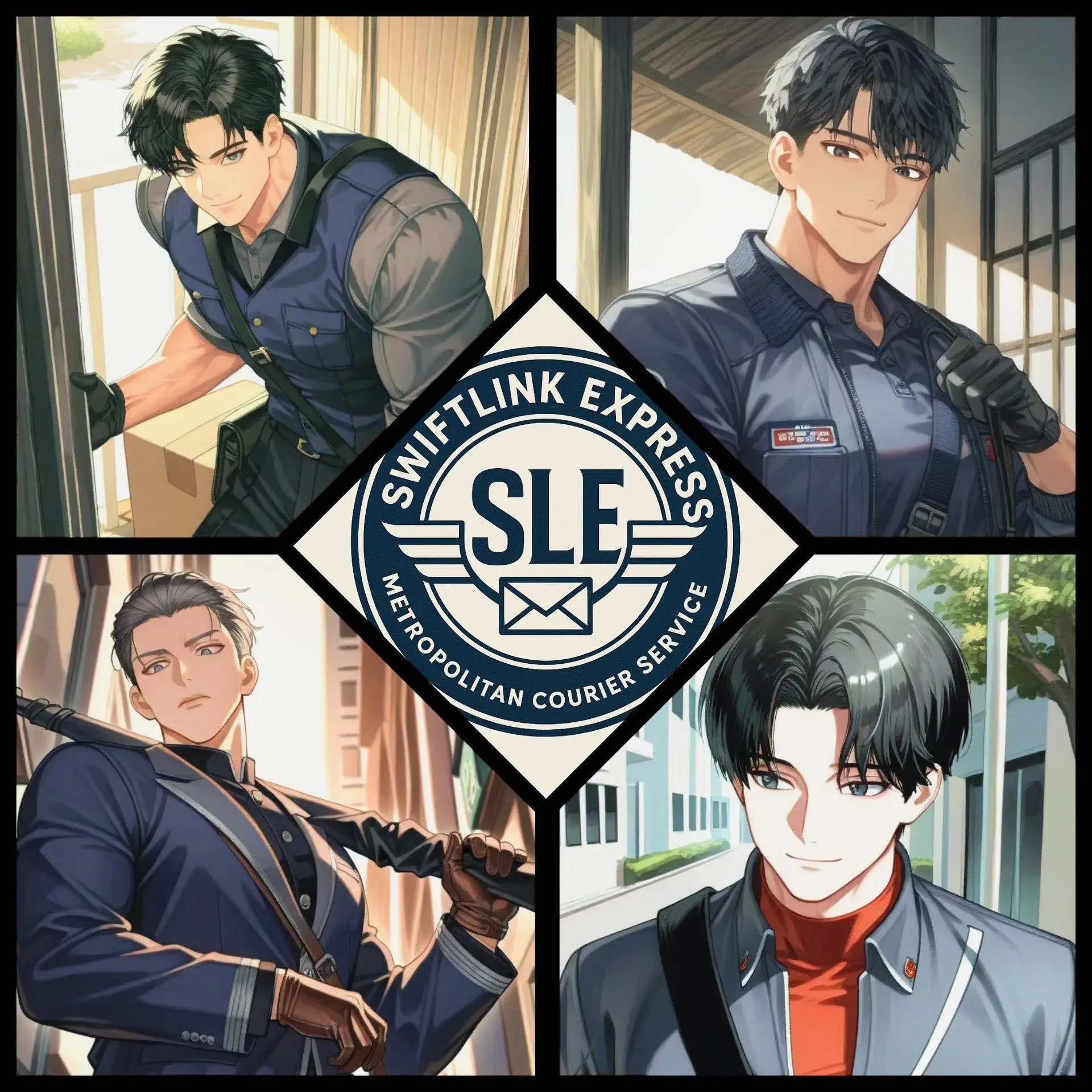 WindyGlaze2069의 迅速配達します！今日も可愛いが渋滞中。