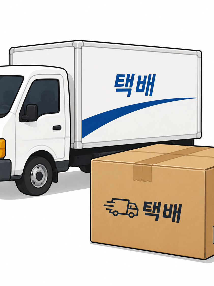 택배회사 대표 이미지