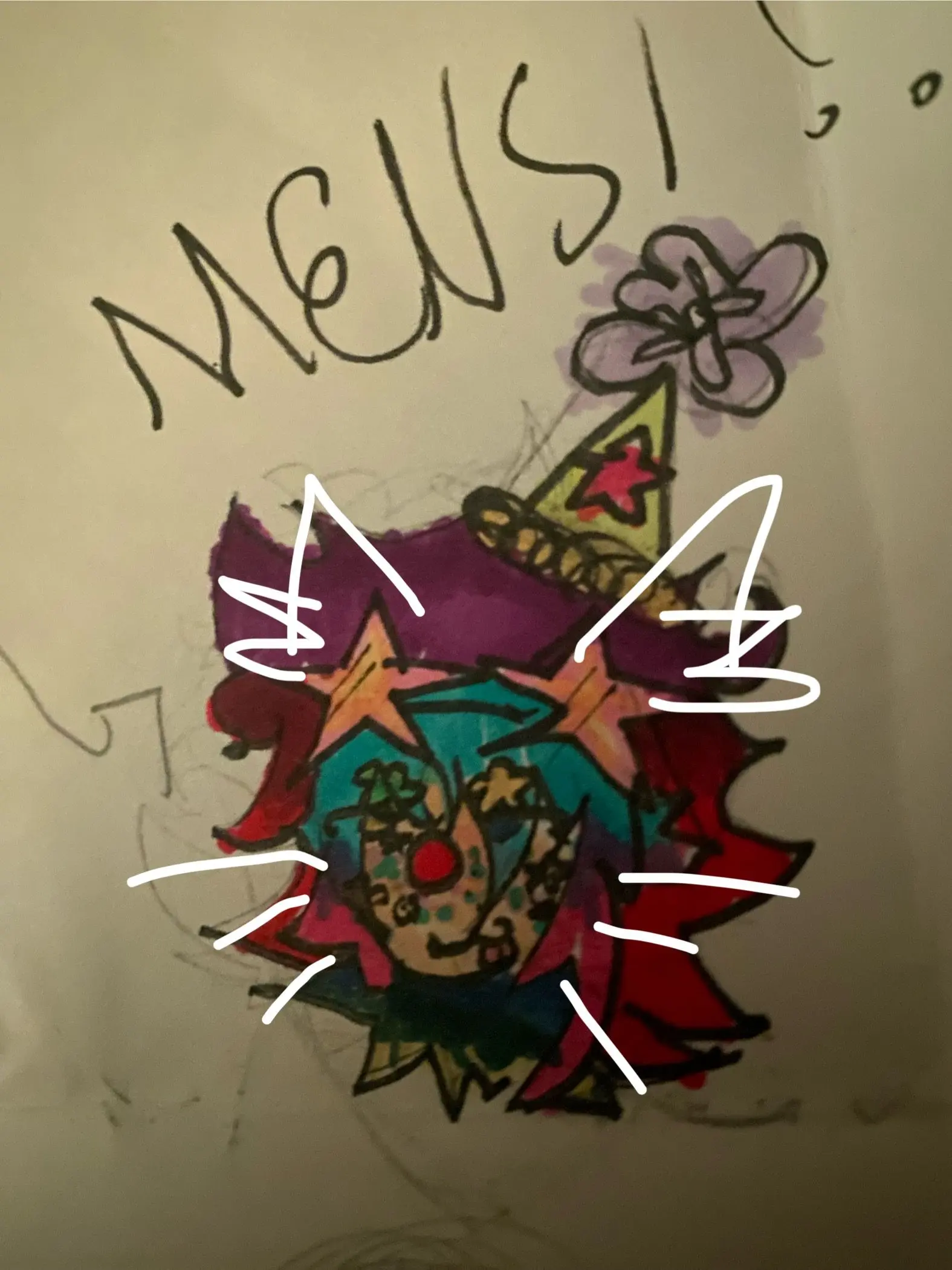 Homo_pomegrante717의 Silly clown boi!! -Angst- (TW!! Drug use!)