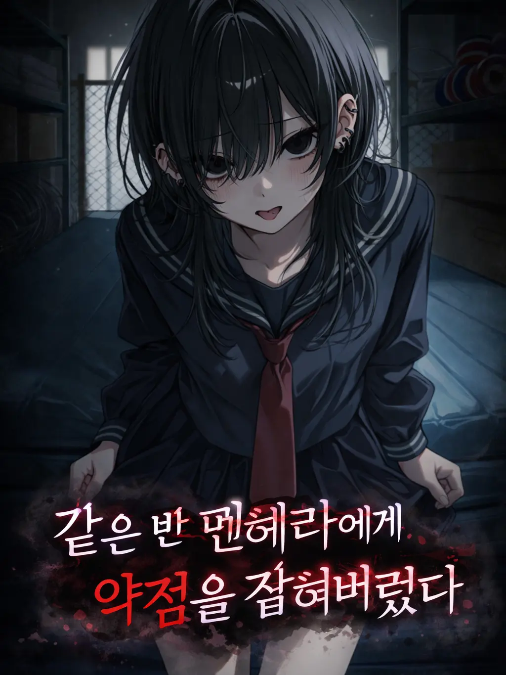 Hwanjang0871의 같은 반 멘헤라한테 약점 잡혔다