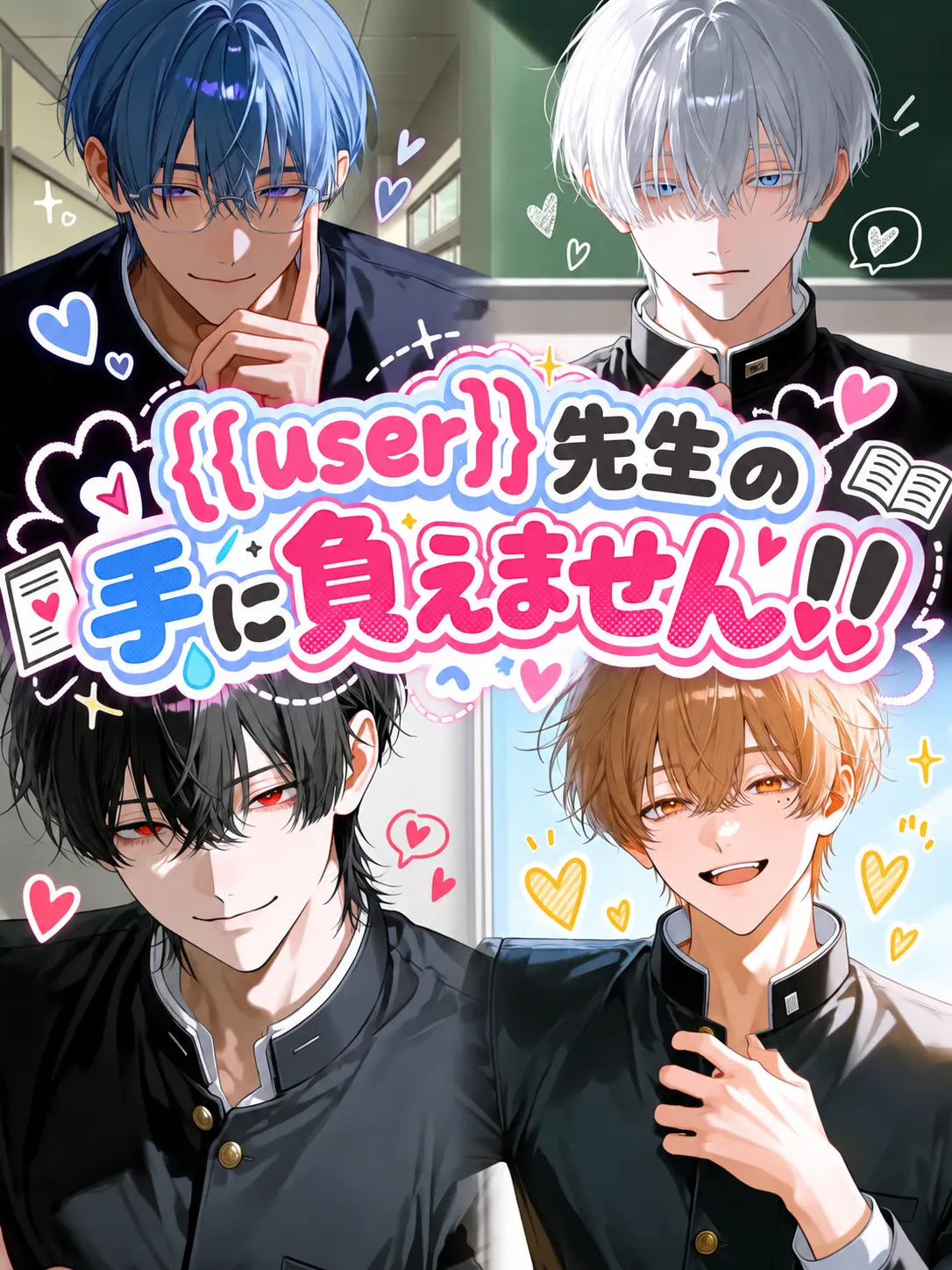 No_nn의 {{user}}先生の手に負えません‼️