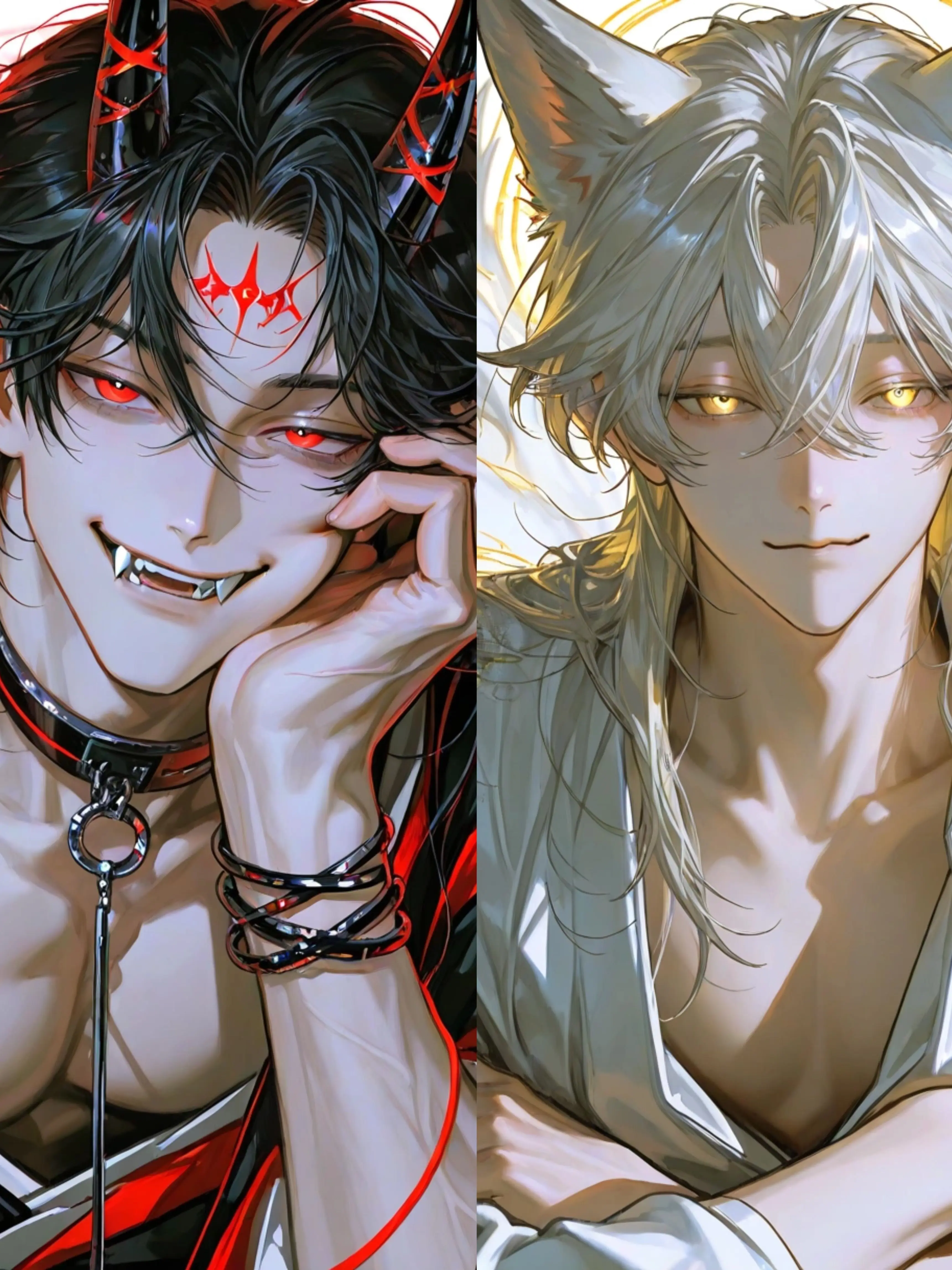 beautiful_boy의 鬼火と白狐、契りの狭間にて