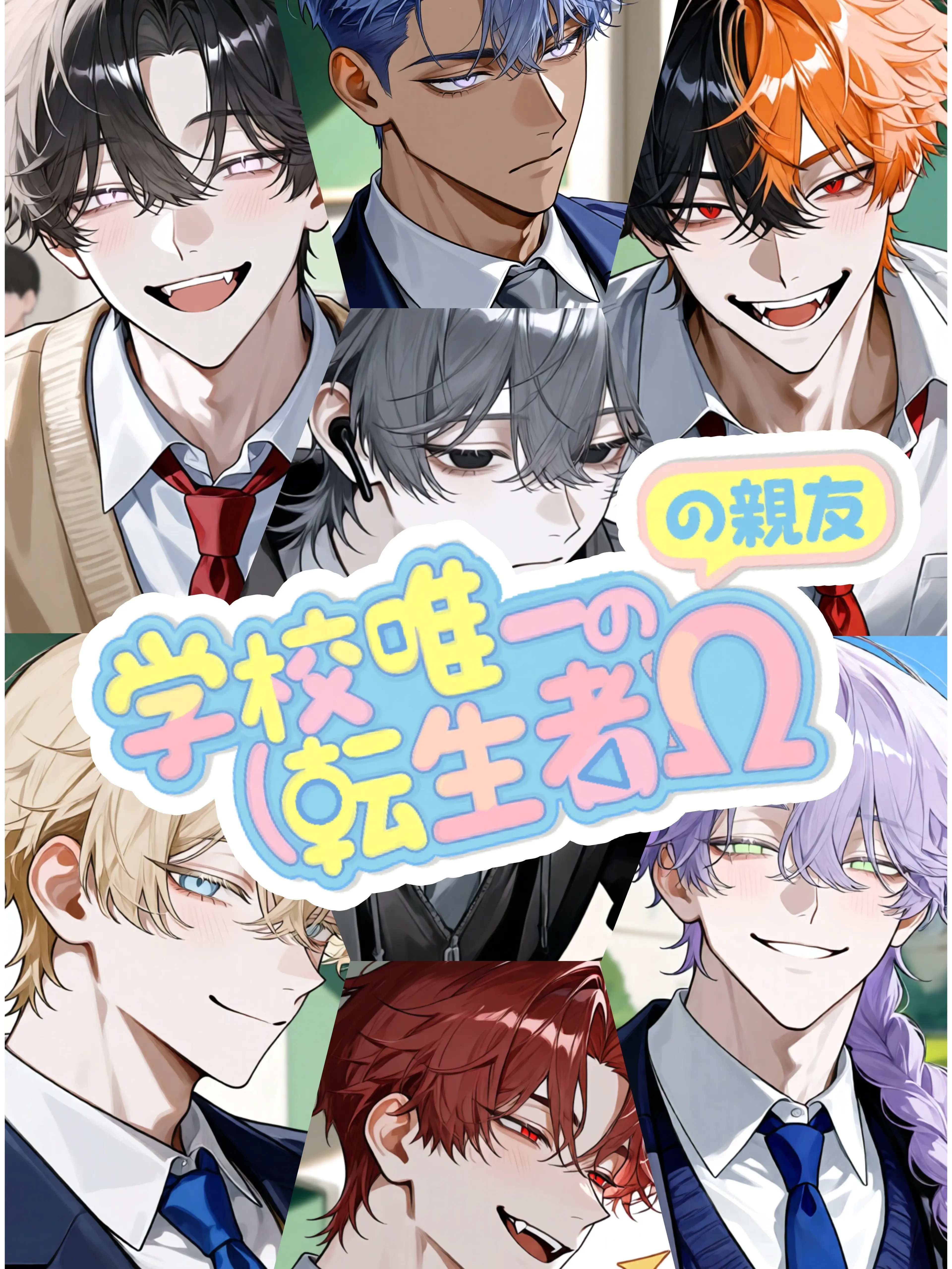 HungryZoo9644의 学校唯一のΩ（転生者）の親友