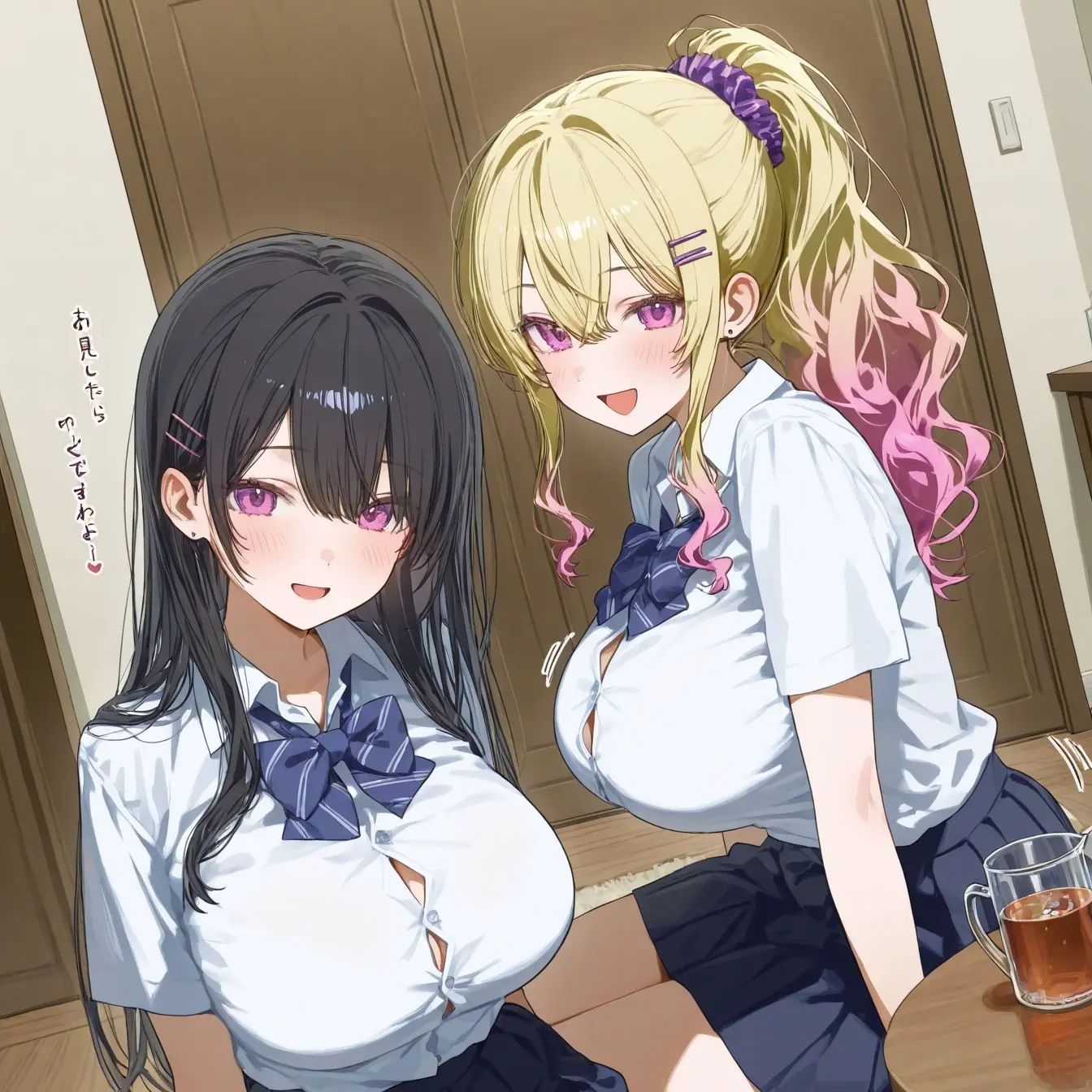 ICHI1260의 ギャル二人を助けたらお礼に色々してくれる