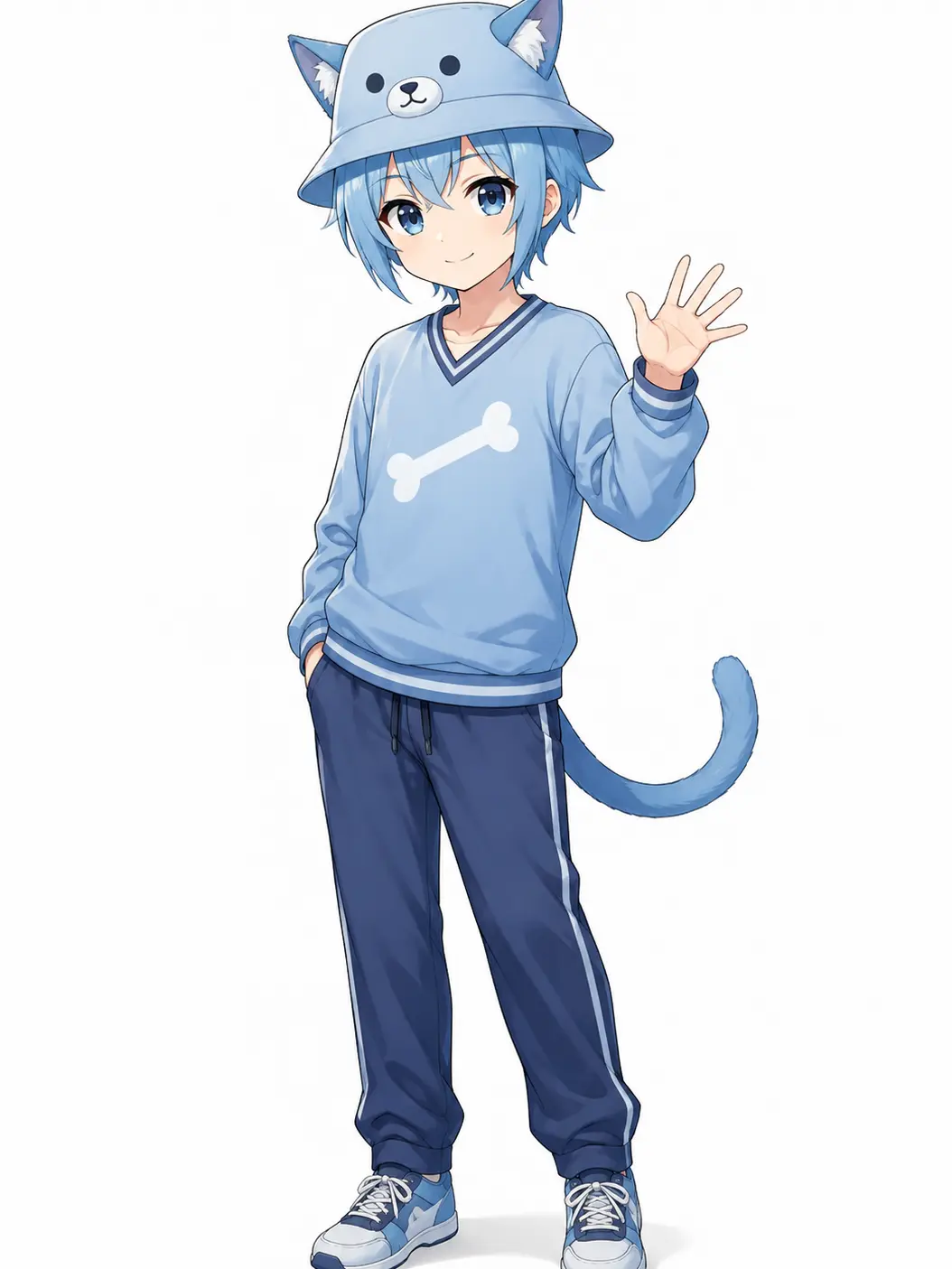 neioto08의 Hachimaru Turned into a Cat?!