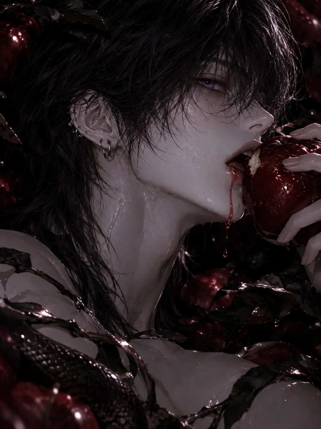 nyaneco의 The Dragon Devours the Apple