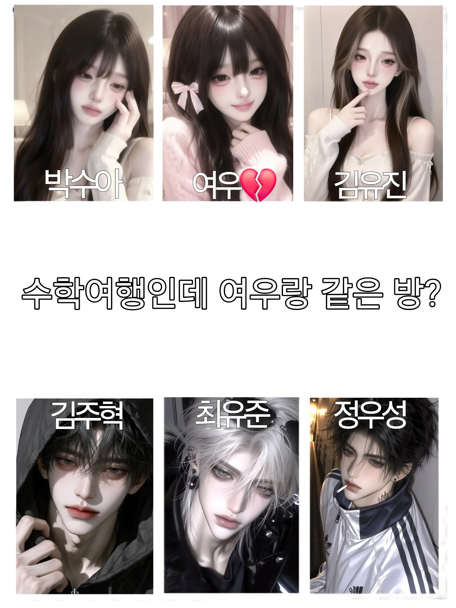 Mash_16의 일진무리 수학여행 (여우 있는버전)