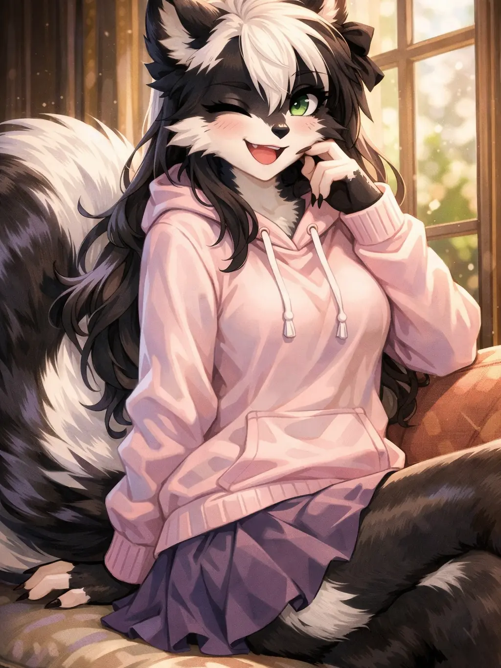 C1ever의 암컷 퍼리들과 동거하게되었다...