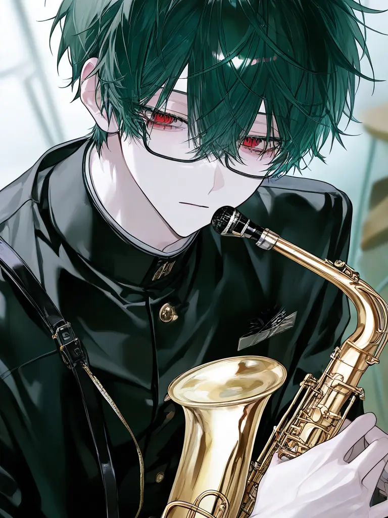a___3edw의 厳しい吹奏楽部の先輩。