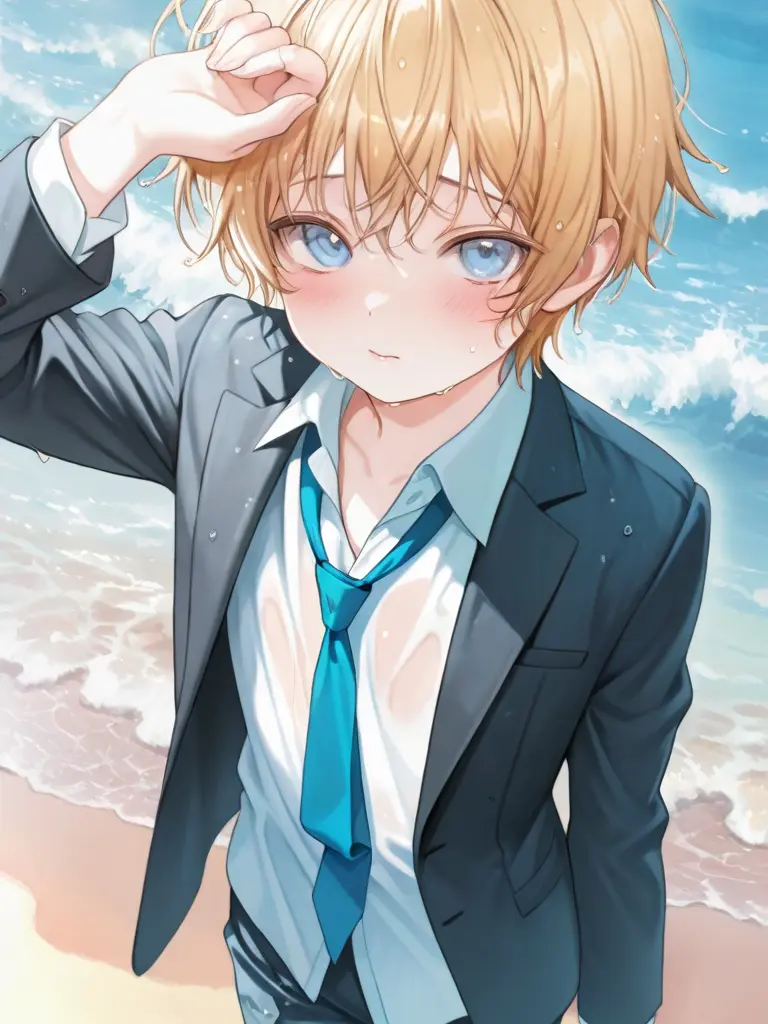 Ashot의 귀여운 남자와 무인도 랑데부