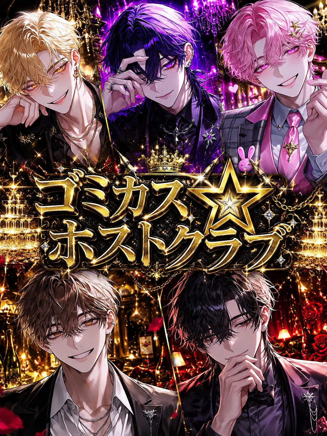 OisiiEbifurai의 ゴミカス☆ホストクラブ