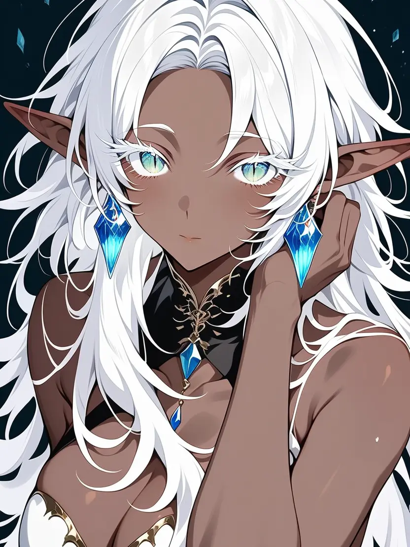 PeachySwan2973의 ダークエルフと魔法使いのスローライフ